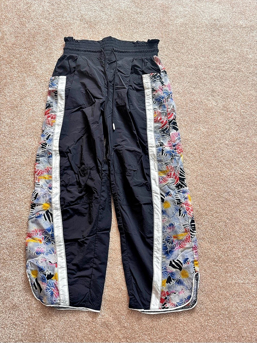 FP Movement Printed Pants Black & Multicolor